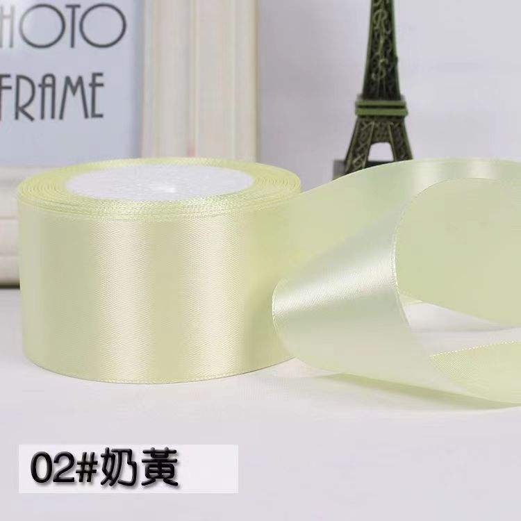 02 สีเหลืองนม-กว้าง5ซม.-ยาว22ม