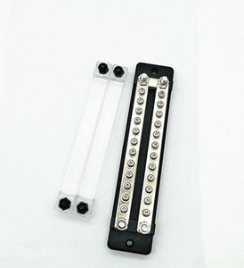 Terminal Block 24 Point Terminal <strong>Busbar</strong> 24 Terminal Bus bar for Car Boat Marine Caravan RV - Product Image 3