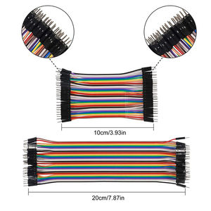 Dupont-Leitung 120 Stück 30CM Stecker zu Stecker Stecker zu Buchse und Buchse zu Buchse Überbrückung kabel Dupont-Kabel für Arduino - Product Image 3