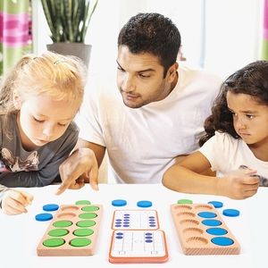 HOYE CRAFT教育数学ゲームデジタルマッチングおもちゃ1-10数字子供のための学習おもちゃを数える - Product Image 3