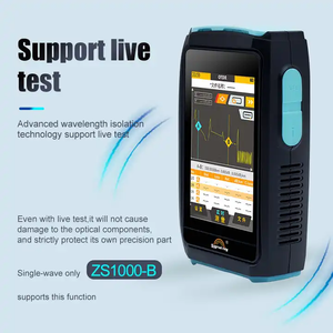 Mini Handheld OTDR OTDR 6 in 1 mini optical time-domain reflectometer ZS1000 80km with <strong>function</strong> VFL IOLA OPM OLS - Product Image 3