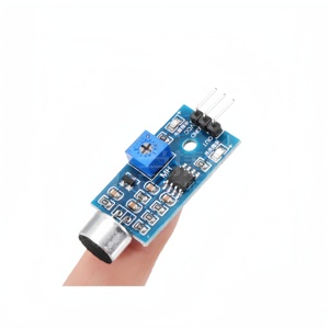 Módulo de sensor de sonido/módulo de detección de sonido Módulo de silbato interruptor activado por voz salida de nivel alto y bajo DIY - Product Image 3