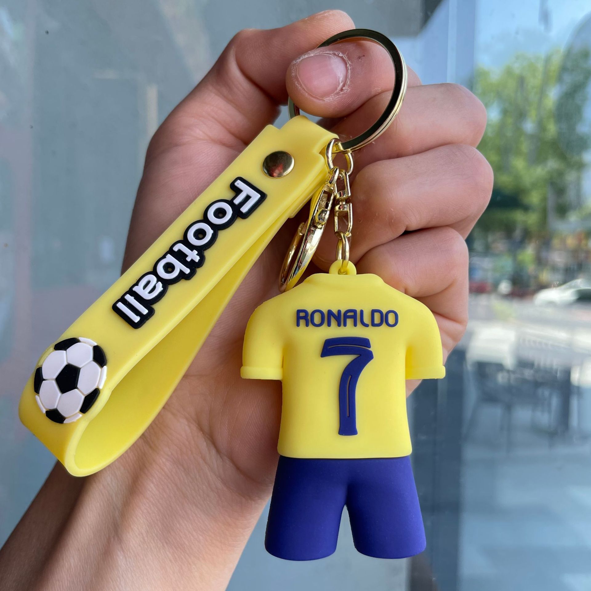 Cristiano Ronaldo yellow