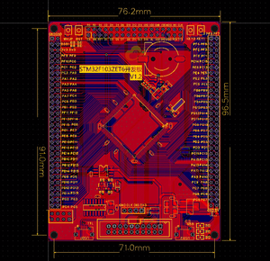STM32F103ZET6 Entwicklungs platine STM32 Core Board/ARM Embedded Learning Board/SCM Experimental Board - Product Image 4