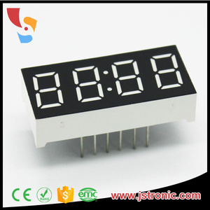 Jstronic Free Samples 4 Digit <strong>7</strong> <strong>Segment</strong> Led 0.36&quot; for <strong>Temperature</strong>,clock <strong>Display</strong>