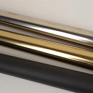 レッドカーペットポールゴールドスチールスタンションボールトップ群衆制御ホテル用安全バリア - Product Image 3