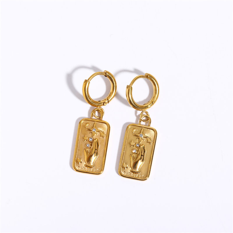 ต่างหูดาวแปดแฉก