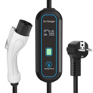 Portable EV <strong>Charger</strong> 16A 32A 3.5kw 7kw GBT Type1 Type 2 EV Charging Station Suitable for Multi-brand Cars Charging Gun - Product Image 1