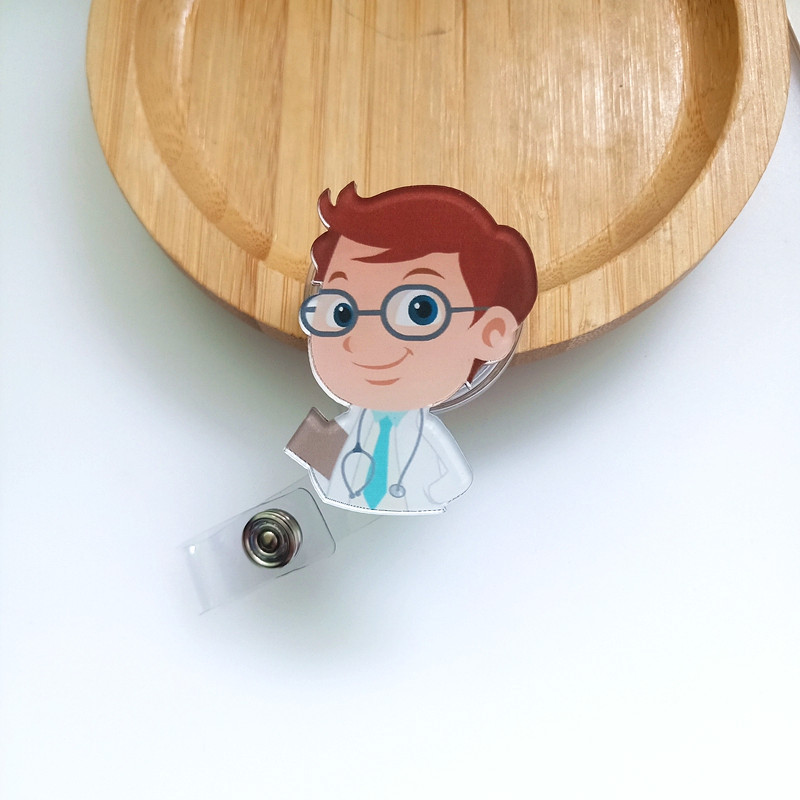 Glasses doctor transparent buckle