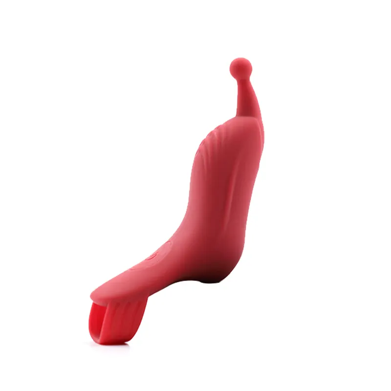 Silicona dedo manga vibrador punto G masaje masturbación dedo manga sexo vibrador para pareja de lesbianas juguete sexy