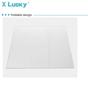 Cam I sayacı taban Panel standı öksürük çıkış kalkan dikey uzatma Premium akrilik Sneeze Guard
