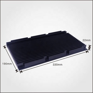 Alta precisione personalizzato OEM 3 Pin interfaccia di alimentazione nero/rame anodizzato in alluminio LED dissipatore di calore della fabbrica del Computer Case - Product Image 4