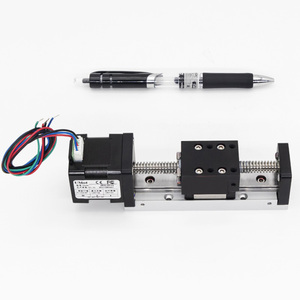 UMOT High <strong>Precision</strong> 0.03mm Width 30mm Stroke 50mm C5 Small and Lightweight <strong>Guide</strong> <strong>Rail</strong> Micro <strong>Linear</strong> Actuator With Stepper Motor - Product Image 3
