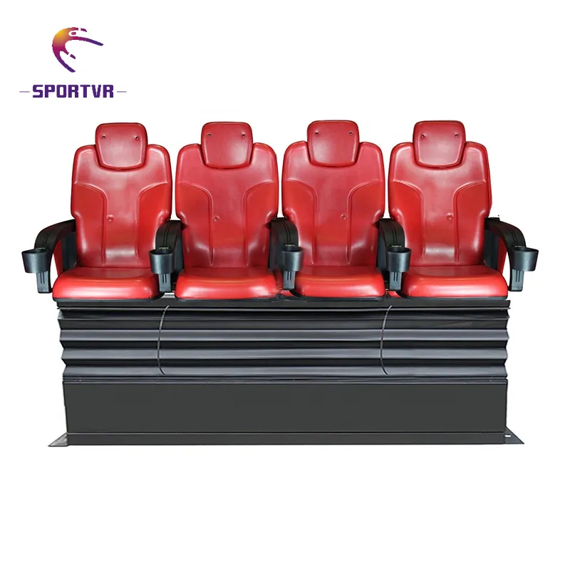 SportVR venta entretenimiento equipo 4D Cinema4D película tema teatro 9D simulador 4Dcinema sistema movimiento silla VR equipo