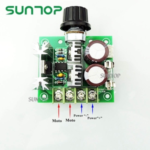 12V ~ 40V 10A PWM DC Motor Speed Control Switch Controller regolatore di tensione Dimmer per Arduino