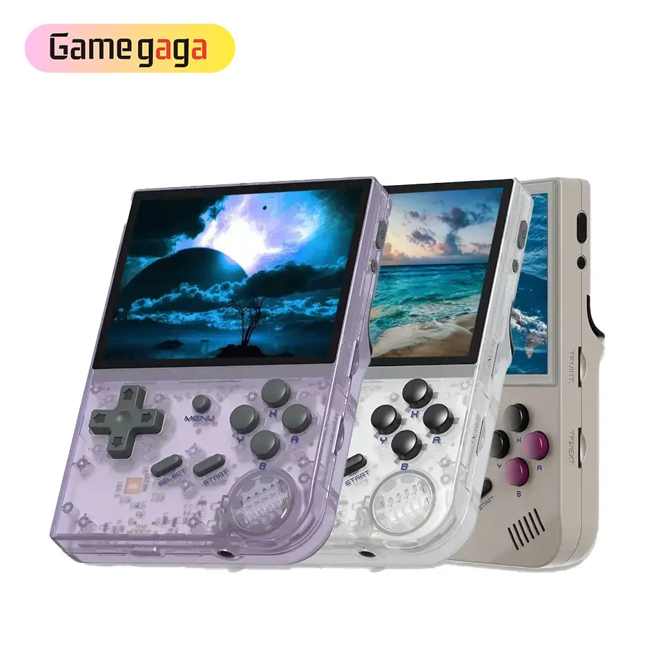 YE ANBERNIC RG35XX Handheld Game console Linux System 3.5 inch Screen 64GB Portable Pocket Video Game Player R36S