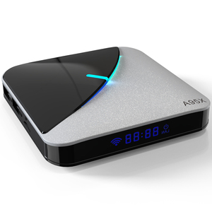 Alto rendimiento A95X F3 Air Amlogic S905X3 Quad-Core Cortex A55 Android Tv Box Quad Core Android 9,0 4K Wifi 2,4G/5G