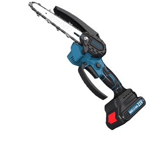 Cross-Border Rechargeable Electric Chain <strong>Saw</strong> <strong>4</strong> Inch 6 Inch Logging Tree Pruning Hand-Held Household Electric <strong>Saw</strong> Lithium Power - Product Image 1