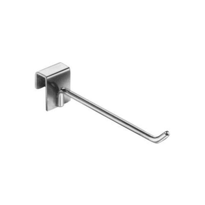 9.9英寸矩形管铬显示钩 - Product Image 1