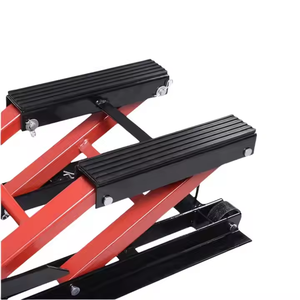 680kg di động xe hơi và xe máy nâng 1500lbsone xi lanh thủy lực Scissor Jack xe thang máy cho xe đạp ATV Xe máy xe máy - Product Image 2
