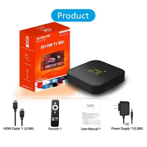 กล่องรับสัญญาณ IPTV ใหม่ยอดนิยมพร้อม M3U ที่เปิดใช้งานโปรเซสเซอร์ความละเอียดสูงเพลย์ลิสต์ทดสอบออนไลน์ฟรี24ชั่วโมง - Product Image 2