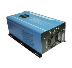 Inversor SOLAR DE SALIDA dual de fase dividida 3000W 12V24V/48VDC a AC110V/220V LCD Doble CPU tecnología de control inteligente