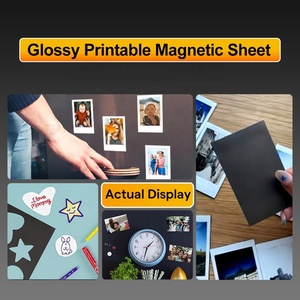 Sheets đối với linh hoạt PVC màu tự nam châm tùy chỉnh dính tiếp nhận thăng hoa màng mỏng <span class=keywords><strong>Glossy</strong></span> Box Magnetic giấy ảnh - Product Image 3