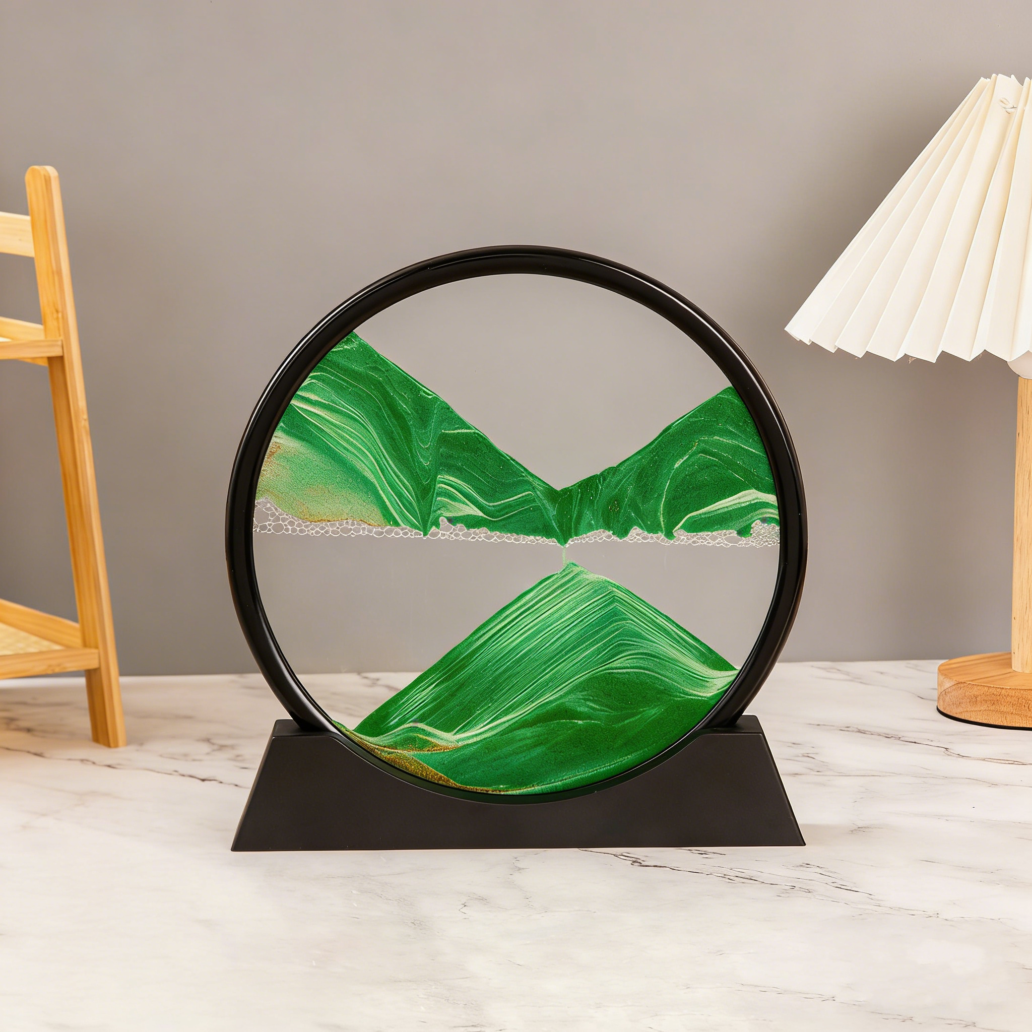 bord noir-vert