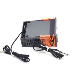 Controlador de temperatura digital doble para el hogar, termostato de salida de dos relés con sonda, 12V, 24V, 220V, calor frío - Product Image 2