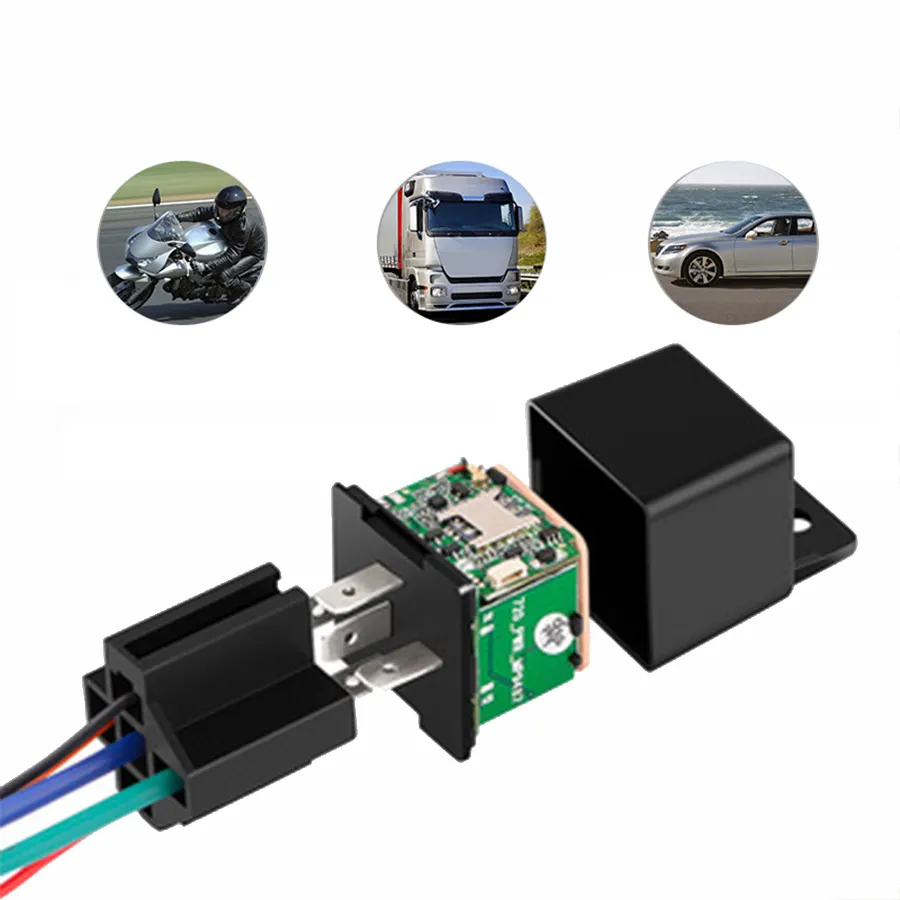 Buona Qualità mini GPS TRACKER anti furto del veicolo pista auto relè tagliano il combustibile e relè di potenza gps tracker localizzatore