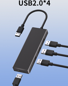 USB Hub 2.0 Data Transfer Usb2.0 4 Hub Compatible for Laptop Usb 2 .0 Hub2 - Product Image 5