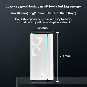 เราเตอร์ WiFi 6 5G ซิมเราเตอร์พร้อมช่องเสียบซิมการ์ด5G ฮอตสปอต CPE 3000Mbps SA NSA 5G โมเด็ม WiFi - Product Image 6