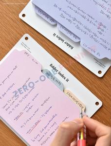 定制标签分隔器纸质便签记事本功能简约 - Product Image 4