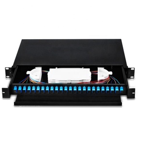 12 port 24F 24 Cores Duplex LC UPC SM Single mode MM multi mode MTP MPO <strong>Module</strong> Cassette Fiber Optic <strong>Patch</strong> <strong>Panel</strong> - Product Image 4