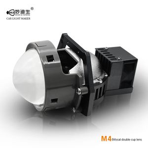 M4 High Brightness Double Light Double Cup <strong>LED</strong> Lens <strong>Bi</strong> <strong>Led</strong> Projector Lens 3.0 <strong>Bi</strong> <strong>Led</strong> Laser <strong>Led</strong> Headlights Projector