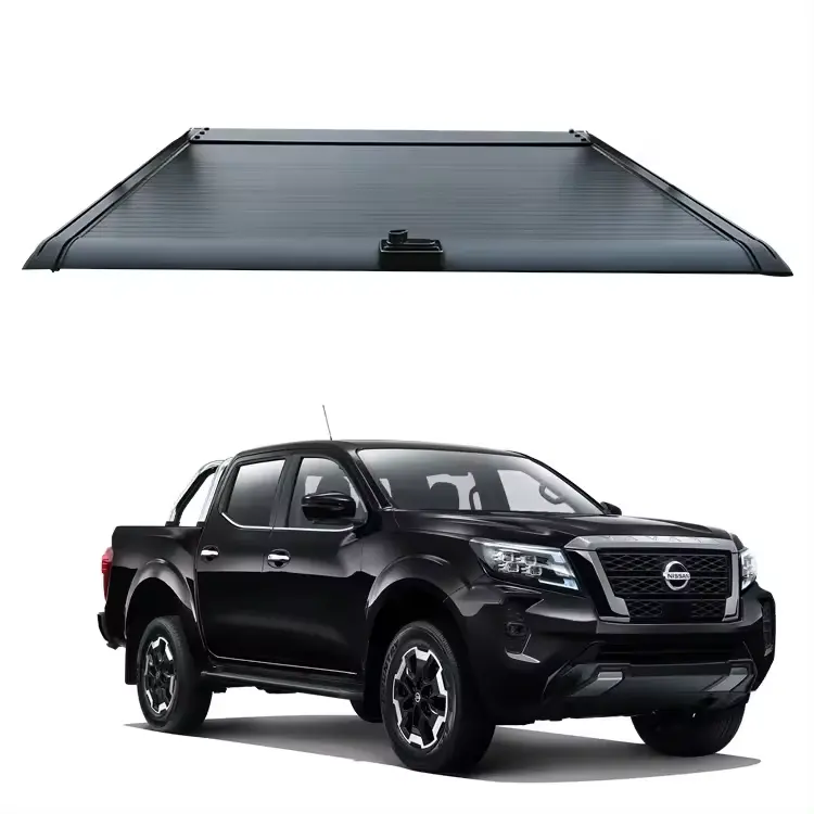 Hot Selling Waterproof Retractable Pickup Truck bed tonneau cover for Nissan Navara for Dongfeng DF6 Lockable Waterproof Tailbox