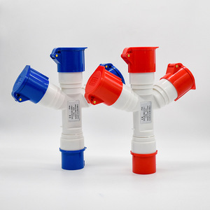 <strong>3</strong>-ways 16a Industrial <strong>3</strong> Pin <strong>Multi</strong> Plug <strong>Socket</strong> - Product Image 4