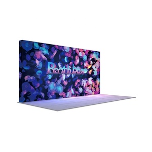 Portable Easy Build New Design Custom Print <strong>Pop</strong> <strong>up</strong> <strong>Frame</strong> Advertising Light Box Backlit Backdrop Wall Trade Show Booth <strong>Display</strong> - Product Image 3