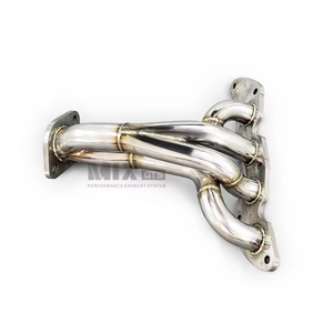שינוי פליטה רכב מתאים עבור mazd6 2.3 2006-2010 נירוסטה מירוץ ביצועי כותרת צינור פליטה צינור פליטה