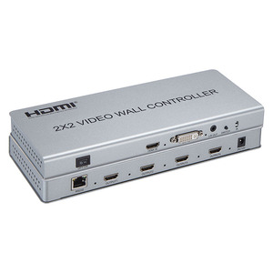 1 HDMI/<strong>DVI</strong> <strong>input</strong> 4 HDMI <strong>output</strong> video wall controller 2x2 support RS232 protocol - Product Image 1