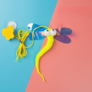 Interactive Movement Door Indoor Hanging Laser Pet Cat <strong>Toys</strong> Ball with Suction Cup Retractable Catnip Felt Teaser <strong>Mouse</strong> <strong>Toy</strong> - Product Image 3