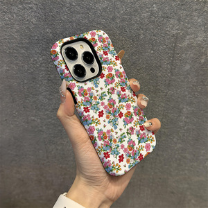 เคสโทรศัพท์มือถือพิมพ์ลายดอกไม้ด้วยความร้อนขนาดเล็กสำหรับ Apple iPhone 16 15 11 12 13 14 PRO MAX 7 8 PLUS - Product Image 2