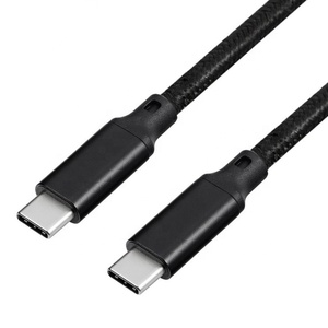 灰色のUSBCケーブル10Gbpsデータ転送5A100WPD急速充電ケーブルThunderbolt 3 USB C 3.1 Gen 2ケーブル (MacBook、Galaxy用) - Product Image 4