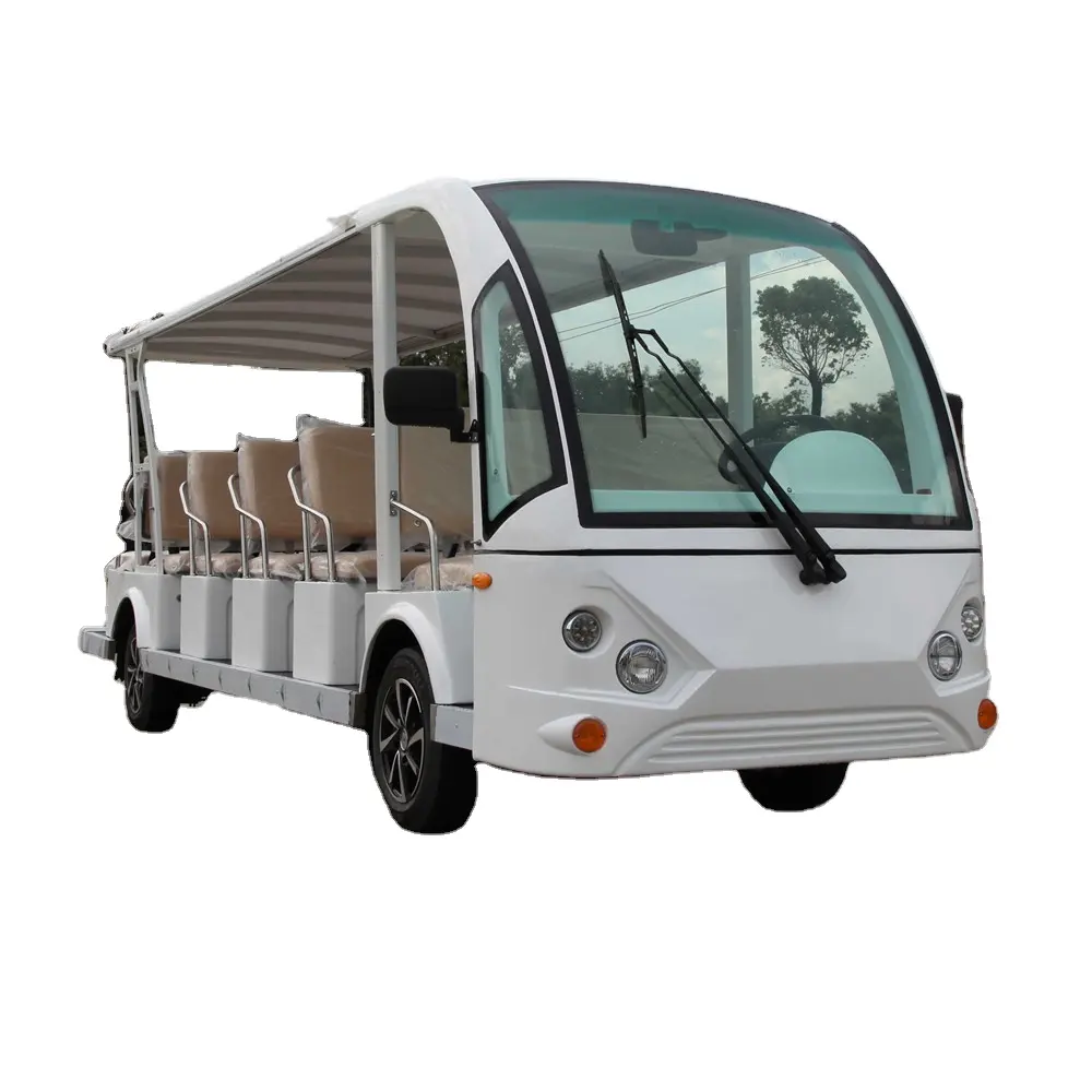 Bus tour panoramico per adulti elettrico a 17 posti nuova energia