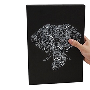 批发A4黑色纸板手工4k大开画纸礼品使用全开A3黑色纸板 - Product Image 2