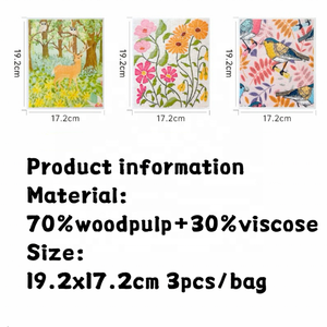 Mutfak için bulaşık bezleri 3 paket kullanımlık çanak paçavra hızlı kurutma sayaçlar için çeşitli temizleme havluları ev Bar masası silme - Product Image 2