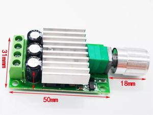 PWM DC Motor Gobernador 12V 24V 10A Controlador de CC de alta potencia Control de velocidad Interruptor de control de temperatura y luz - Product Image 5