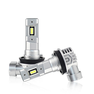 Yüksek güç 1:1 halojen Q12 serisi H11 araba LED ışık ampuller Mini tarzı otomotiv Canbus fonksiyonu 6000k ön far - Product Image 1