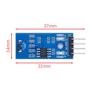 Módulo de sensor Hall de medición de velocidad del motor, módulo de interruptor de detección de conteo de velocidad,/3144E