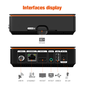 ECAMD V9 DVB S2X <strong>Decoder</strong> Free to Air Digital TV <strong>Decoder</strong> Satellite <strong>Receiver</strong> - Product Image 6